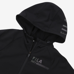 Fila Attivo Stretch Warm-up - Poikien Kevyet Takit - Mustat | FI-79077